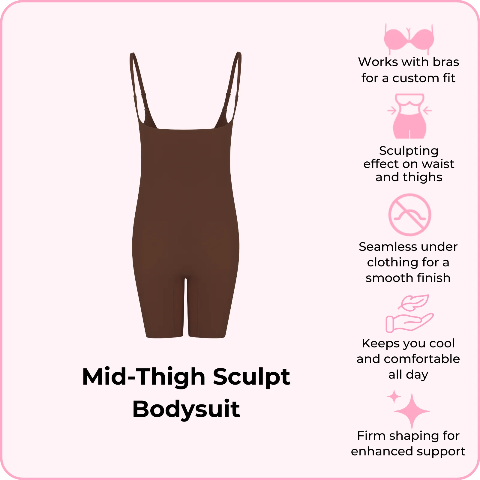 Mid-Thigh Sculpt Bodysuit - Image 19
