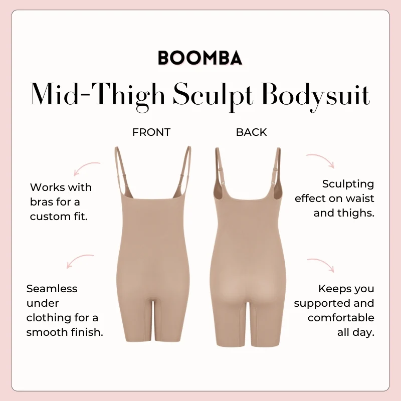 Mid-Thigh Sculpt Bodysuit - Image 7